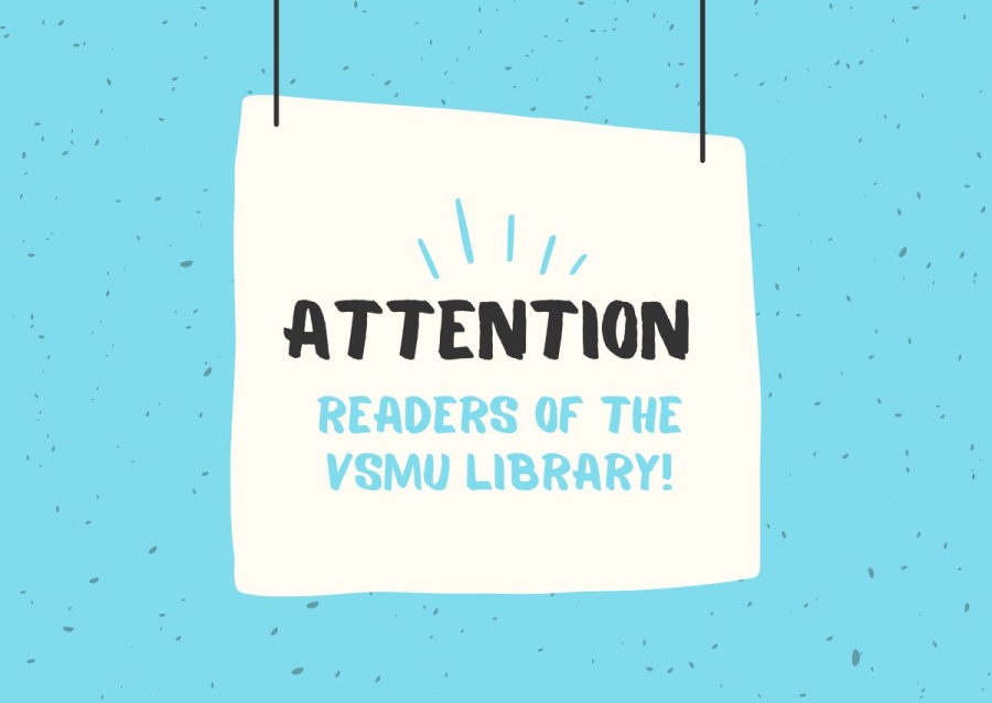 Attention readers of the VSMU library!