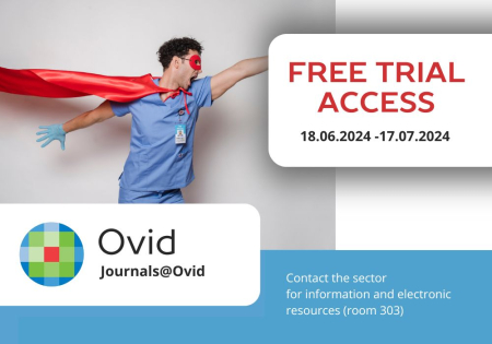 Free trial to Ovid journals