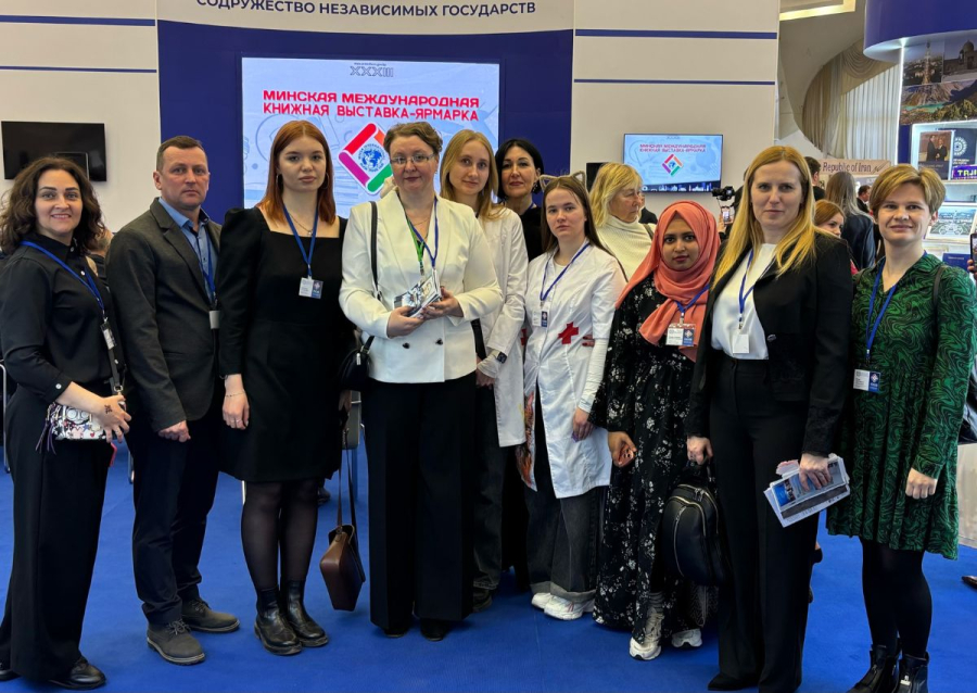 Витебский государственный медицинский университет – участник XXXIII Минской международной книжной выставки-ярмарки